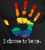 Men’s LGBTQ Pride T-Shirt Rainbow Equality Graphic Top