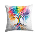 Rooted in Gay Pride Throw Pillow DAC8628PW1818