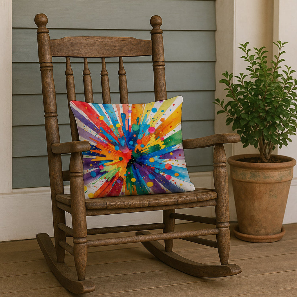 Gay Pride Joy as Resistance Throw Pillow DAC8629PW1818