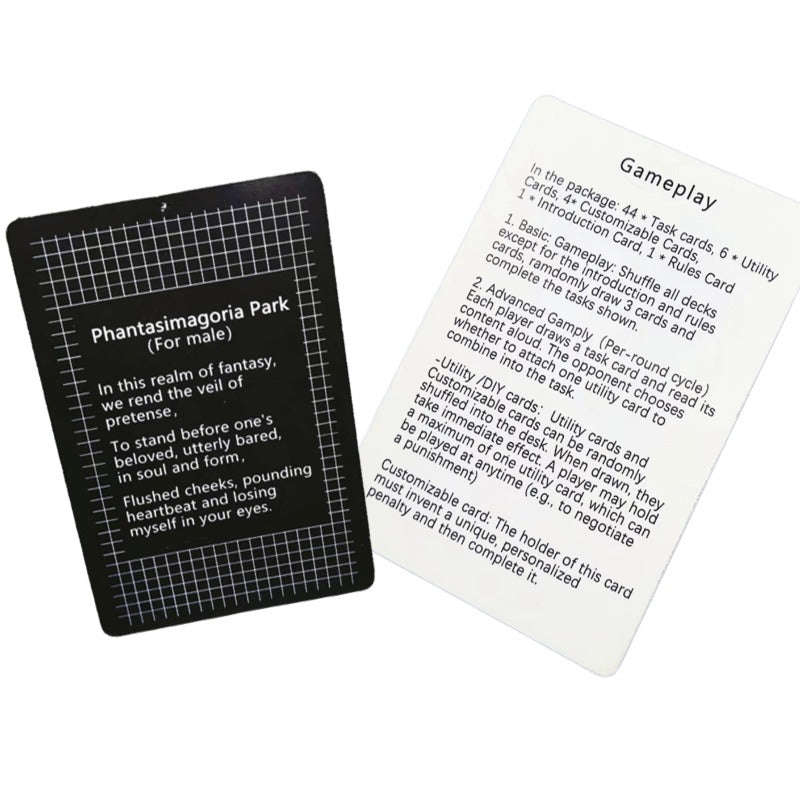 Phantom Adult Card Game for Gay Couples
